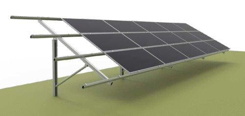 Single Column Piling Ground Mounting System